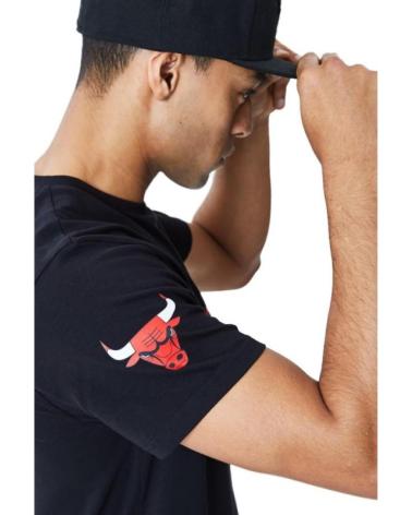 CAMISETA NEW ERA GRADIENT WORDMARK TEE CHICAGO BULLS PRETA NEGRO