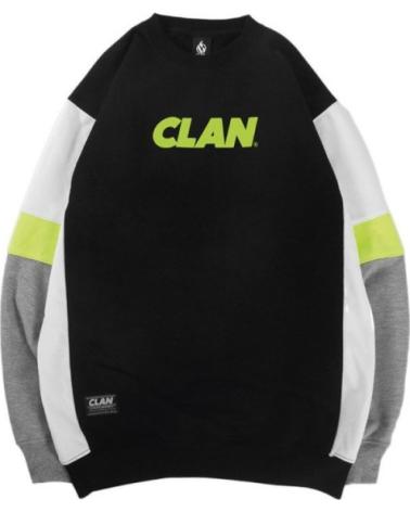 CLAN FELPA NERA LEMON NEGRO