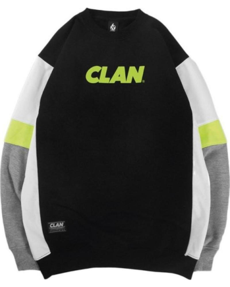 CLAN FELPA NERA LEMON NEGRO