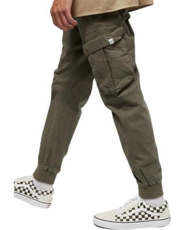 REELL PANTALON LARGO REFLEX RIB CARGO EN COLOR PARA HOMBRE VERDE