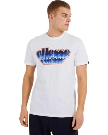 T-SHIRT ELLESSE MULTIZIO DE MANGA CURTA BRANCA BLANCO