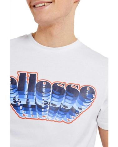 T-SHIRT ELLESSE MULTIZIO DE MANGA CURTA BRANCA BLANCO