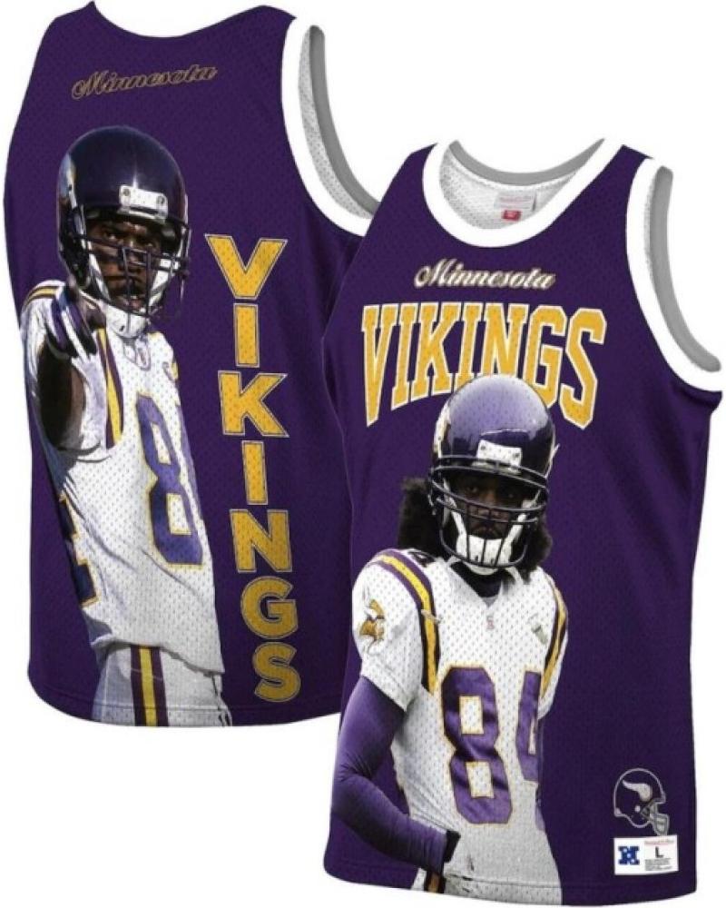 MITCHELL & NESS CAMISETA BALONCESTO RANDY MOSS BHB TANK MORADA MULTICOLOR MORADO