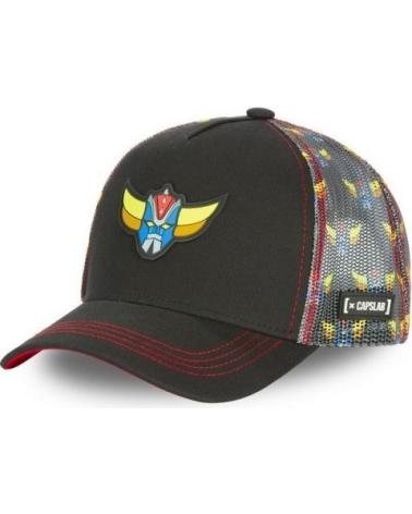 CAPSLAB CAPPELLINO TRUCKER GOLDORAK NERO NEGRO