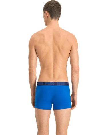 PUMA 2ER PACK BASIC TRUNK BOXERSHORTS MODELL 100000884 MARINEBLAU UND KÖNIGSBLAU AZUL
