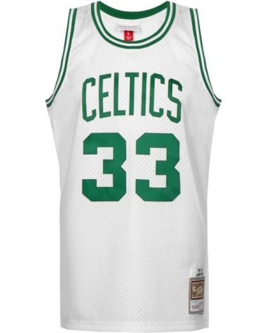 MITCHELL & NESS MAILLOT NBA CELTICS LARRY BIRD BLANC BLANCO