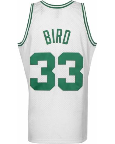 MITCHELL & NESS MAILLOT NBA CELTICS LARRY BIRD BLANC BLANCO