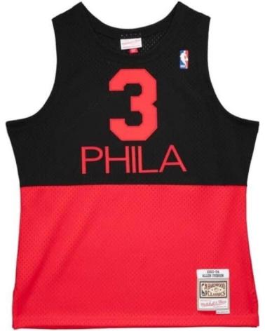 MAILLOT MITCHELL & NESS ALLEN IVERSON #3 RELOAD NOIR NEGRO