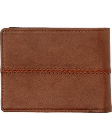 CARTERA DE PIEL QUIKSILVER STITCHY 3M WLLT CSD - MARRÓN MARRóN