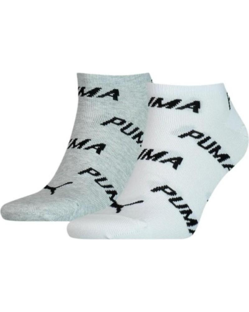 PUMA BIPACK CAVIGLIE SNEAKER BIANCO E NERO NEGRO