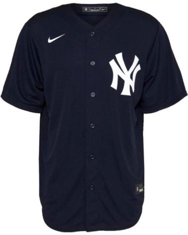 NIKE MAILLOT BASEBALL MLB NEW YORK YANKEES BLEU MARINE MARINO