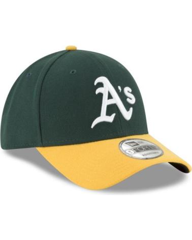 NEW ERA 9FORTY OAKLAND ATHLETICS GREEN AND YELLOW CAP VERDE