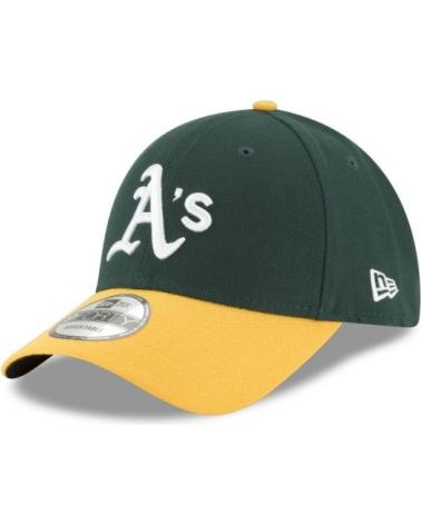 NEW ERA 9FORTY OAKLAND ATHLETICS GREEN AND YELLOW CAP VERDE