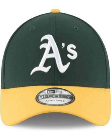 NEW ERA 9FORTY OAKLAND ATHLETICS GREEN AND YELLOW CAP VERDE