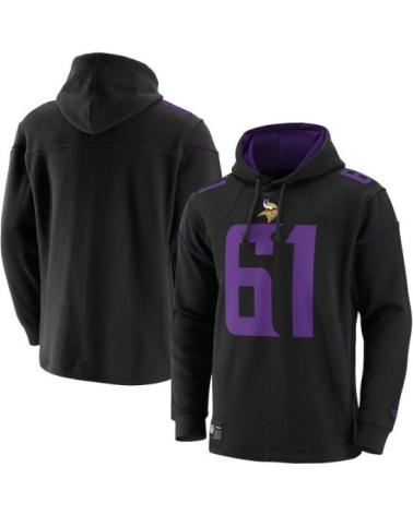 FELPA CON CAPPUCCIO FANATICS MINNESOTA VIKINGS FRANCHISE OVERHEAD NERA NEGRO