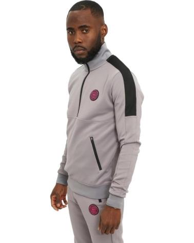 CASACO TRACK JACKET AREA ZERO ATHLETIC CINZENTO GRIS
