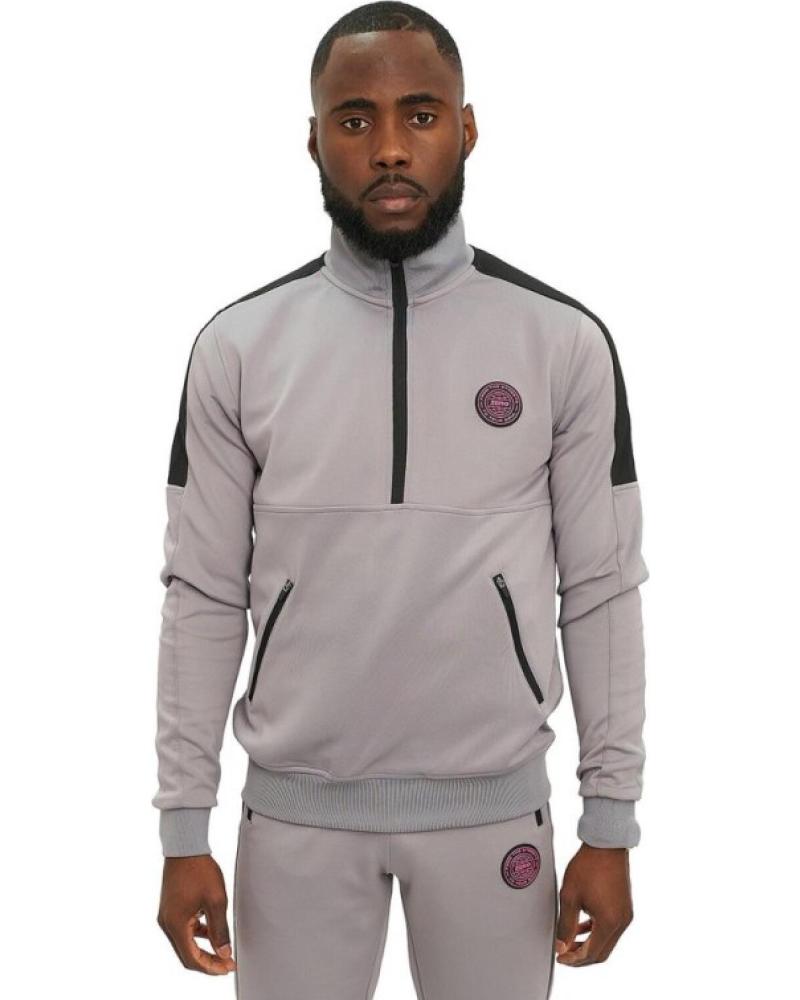 CASACO TRACK JACKET AREA ZERO ATHLETIC CINZENTO GRIS