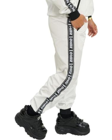 AREA ZERO RETRO TRACKPANT HOSE WEISS BLANCO