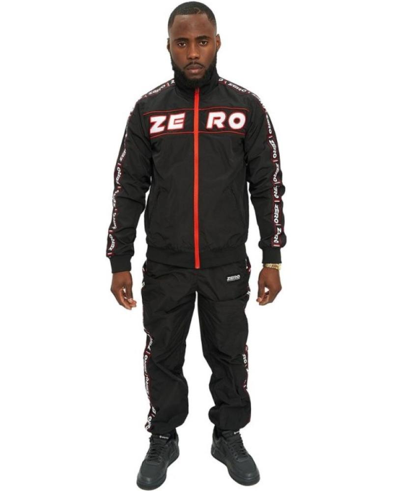 AREA ZERO RETRO TRAININGSANZUG SCHWARZ NEGRO