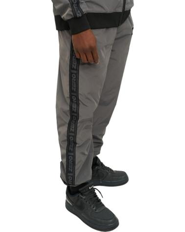 PANTALONI TUTA RETRÒ AREA ZERO TRACKPANT GRIGIO SCURO MARENGO
