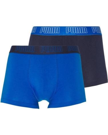 PUMA BASIC TRUNK BOXERSHORTS DOPPELPACK KÖNIGSBLAU / MARINE ROYAL