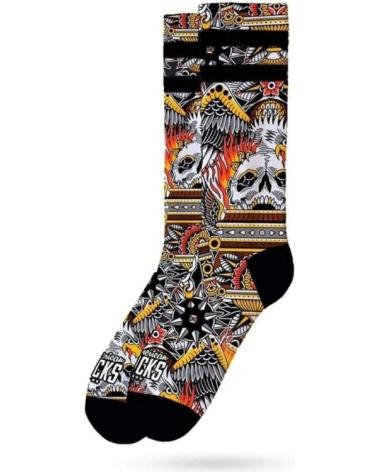 AMERICAN SOCKS EAGLE OF FIRE MID HIGH SOCKEN SCHWARZ NEGRO