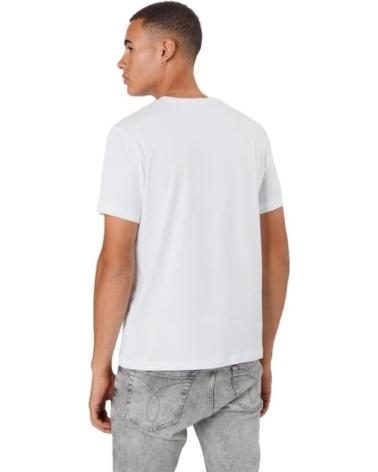 T-SHIRT BRANCA DE MANGA CURTA CHAMPION BIG LOGO LEGACY BLANCO
