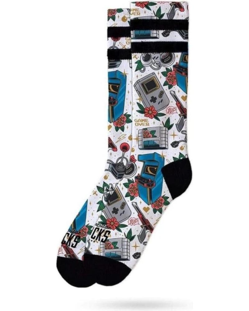 AMERICAN SOCKS GAME OVER MID HIGH SOCKEN MULTICOLOR MULTICOLOR