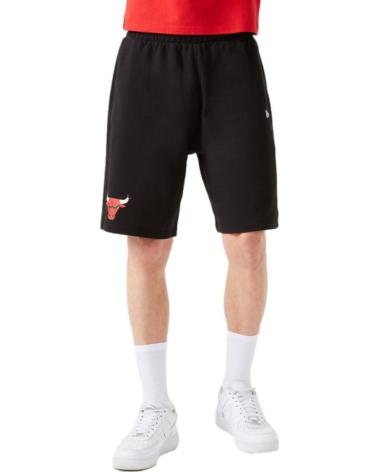 NEW ERA BULLS NBA TEAM LOGO SHORTS SCHWARZ NEGRO