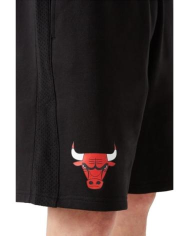 NEW ERA BULLS NBA TEAM LOGO SHORTS SCHWARZ NEGRO