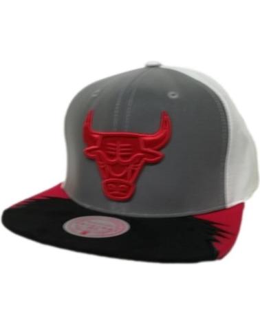 CAPPELLINO MITCHELL & NESS BULLS DAY 5 SNAPBACK GRIGIO GRIS