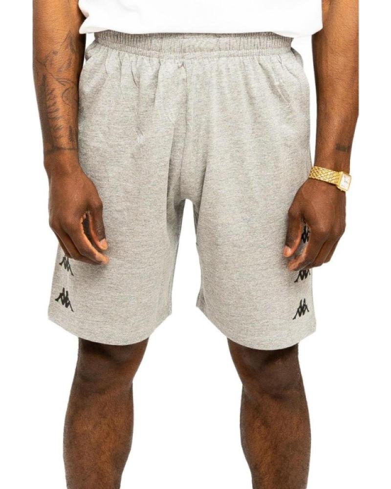 PANTALÓN CORTO KAPPA KORTIMERY JERSEY GRIS GRIS