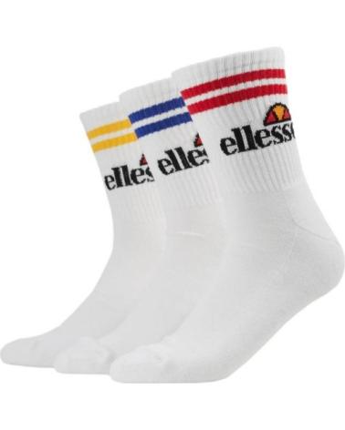 ELLESSE MULTIPACK S PULLO SOCKEN WEISS BLANCO
