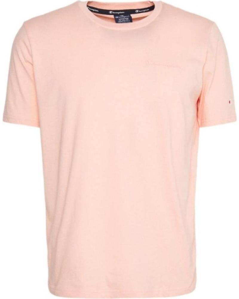 T-SHIRT CHAMPION SMALL TONED LOGO TEE ROSE ROSA