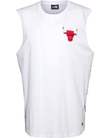 CAMISETA REGATA NEW ERA CHICAGO BULLS NBA LOGO PEITO BRANCO BLANCO