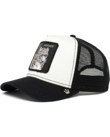 BONÉ GOORIN BROS LEOPARDO HOTSHOT BRANCO E PRETO BLANCO