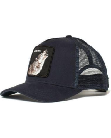 GOORIN BROS THE LONE WOLF TRUCKER CAP NAVY MARINO
