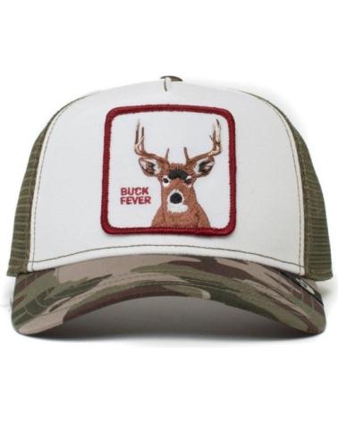 CAPPELLINO TRUCKER GOORIN BROS BUCK FEVER CERVO BIANCO BLANCO