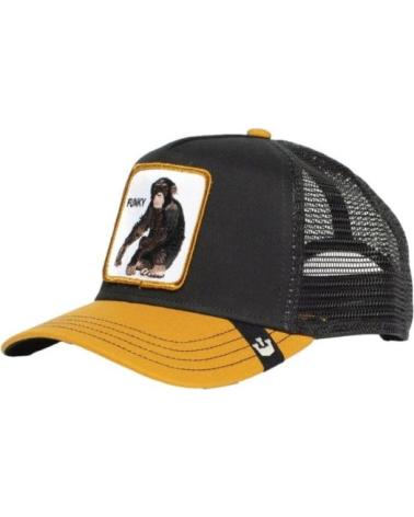 CAPPELLINO TRUCKER GOORIN BROS 'THE FUNKY MONKEY' NERO GIALLO NEGRO