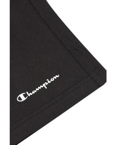 CHAMPION LEGACY ZIPPER POCKET SHORT SCHWARZ NEGRO
