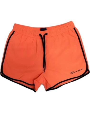 CHAMPION BADESHORTS RETRO BAND KORALLE CORAL