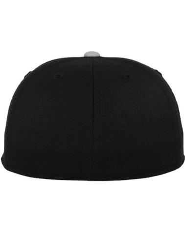 CAPPELLINO FLEXFIT TWO TONE 210 FITTED NERO E GRIGIO GRIS