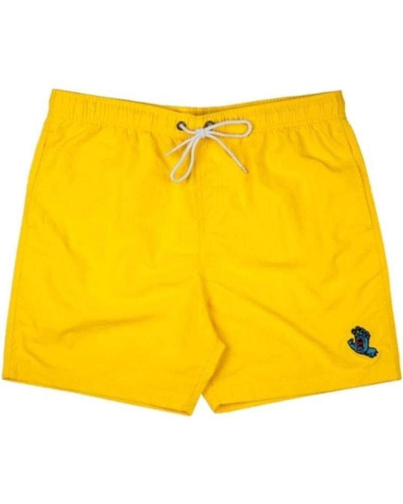 SANTA CRUZ MINI HAND BESTICKTE BADEHOSE SENFFARBEN MOSTAZA