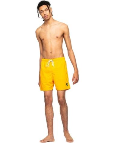 SANTA CRUZ MINI HAND BESTICKTE BADEHOSE SENFFARBEN MOSTAZA