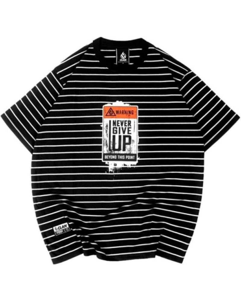 CLAN CAMISETA NEGRA BLACK LINE TEE NEGRO