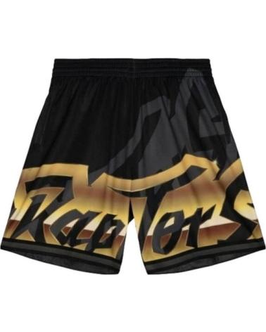 MITCHELL & NESS RAPTORS BIG FACE 4.0 BERMUDA SCHWARZ NEGRO