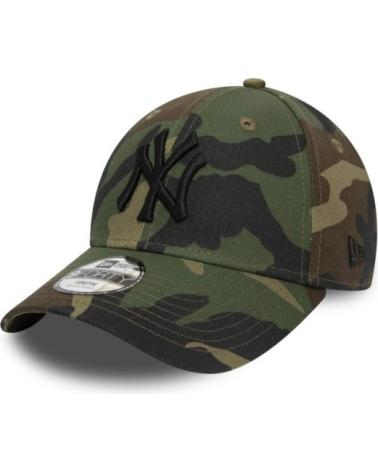 CASQUETTE NEW ERA KIDS YANKEES ESSENTIAL 940 CAMOUFLAGE VERT VERDOSO