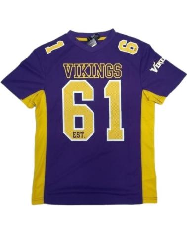 CAMISOLA FANATICS VIKINGS POLY MESH #61 ROXA DE FUTEBOL AMERICANO MORADO