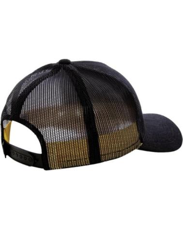 CAPPELLINO TRUCKER VON DUTCH NEOYEL NERO CON LOGO GIALLO NEGRO