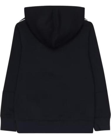 FELPA CON CAPPUCCIO CHAMPION JUNIOR LEGACY SCRIPT NERA NEGRO